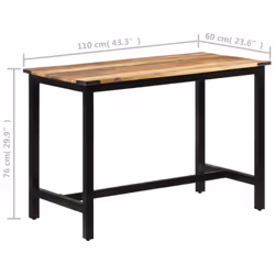 VidaXL 337071 tavolo da cucina e sala da pranzo - Vista aggiuntiva 8