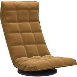 Vidaxl - Sedia da Pavimento Girevole Marrone in Velluto