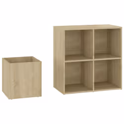 VidaXL 808254 scarpiera Quercia Sonoma - Vista aggiuntiva 7