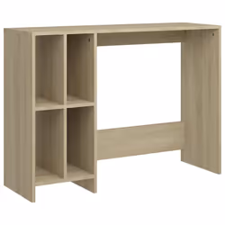 vidaXL Scrivania Portatile Rovere Sonoma 102,5x35x75 cm Multistrato - Vista aggiuntiva 2