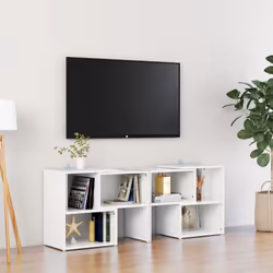 Questo mobile porta TV coniuga in modo deciso funzionalità e versatilità, diventando un punto focale della vostra stanza. Il ...
