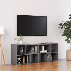Questo mobile porta TV coniuga in modo deciso funzionalità e versatilità, diventando un punto focale della vostra stanza. Il ...