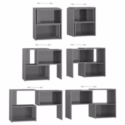 VidaXL 808358 supporto TV e sistema audio - Vista aggiuntiva 6