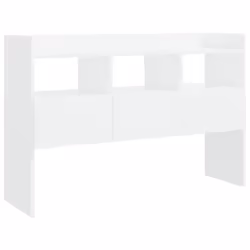Credenza Bianca 120x30,5x70 cm in Legno Multistratocod mxl 127019