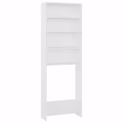 Mobile per Lavatrice Bianco 64x24x190 cmcod mxl 128352 - Vista aggiuntiva 2