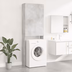 Grazie a questo mobile per lavatrice potete creare e utilizzare in modo ottimale spazio aggiuntivo nel bagno per riporre vari ...