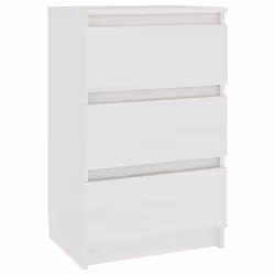 VidaXL 808085, Bianco, Legno di pino, 400 mm, 295 mm, 640 mm, 1 pz