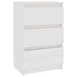 VidaXL 808085 comodino Bianco