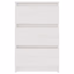 VidaXL 808086 comodino Bianco - Vista aggiuntiva 4
