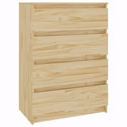 vidaXL Armadietto 60x36x84 cm in Legno Massello di Pino - Vista aggiuntiva 2