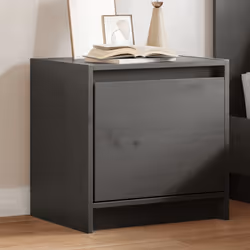 VidaXL 808117 comodino Grigio