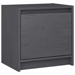 VidaXL 808118 comodino Grigio - Vista aggiuntiva 4