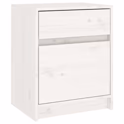 VidaXL 808126 comodino Bianco - Vista aggiuntiva 6