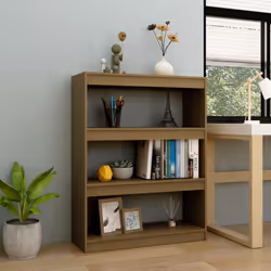 Questa libreria in legno è un mobile versatile e costituisce un'aggiunta decorativa eccellente e pratica al vostro arredament ...