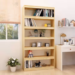 Questa libreria in legno è un mobile versatile e costituisce un'aggiunta decorativa eccellente e pratica al vostro arredament ...