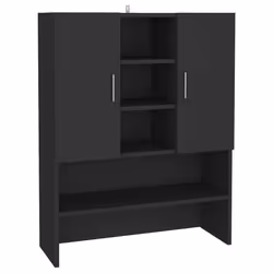 Mobile per Lavatrice Nero 70,5x25,5x90 cmcod mxl 97053 - Vista aggiuntiva 2