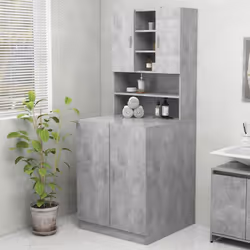 Grazie a questo mobile per lavatrice potete creare e utilizzare in modo ottimale spazio aggiuntivo nel bagno per riporre vari ...