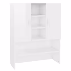 Mobile per Lavatrice Bianco Lucido 70,5x25,5x90 cmcod mxl 73122 - Vista aggiuntiva 2