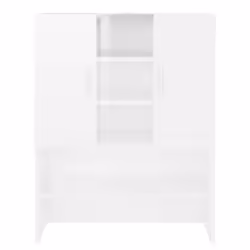 Mobile per Lavatrice Bianco Lucido 70,5x25,5x90 cmcod mxl 73122 - Vista aggiuntiva 3