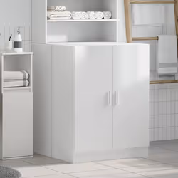 vidaXL Mobile per Lavatrice Bianco 71x71,5x91,5 cm - Vista aggiuntiva 3