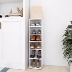 Tenete le scarpe ben organizzate e create un ambiente ordinato con questa elegante scarpiera! Sono realizzate in legno multis ...