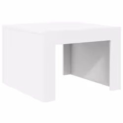vidaXL Tavolino da Salotto Bianco 50x50x35 cm in Truciolato - Vista aggiuntiva 2