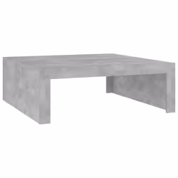 vidaXL Tavolino da Salotto Grigio Cemento 100x100x35 cm Truciolato - Vista aggiuntiva 2