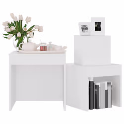 VidaXL 808594 tavolino da caffè, comodino e consolle da soggiorno - Vista aggiuntiva 4