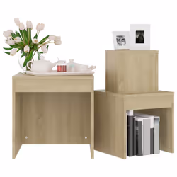VidaXL 808597 tavolino da caffè, comodino e consolle da soggiorno - Vista aggiuntiva 4