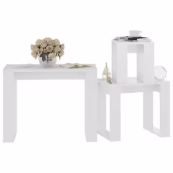 VidaXL 808609 tavolino da caffè, comodino e consolle da soggiorno - Vista aggiuntiva 4