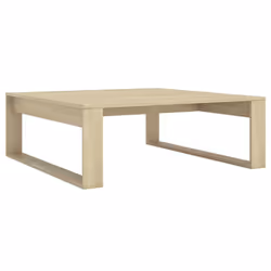 vidaXL Tavolino Salotto Rovere Sonoma 100x100x35cm Truciolato - Vista aggiuntiva 2