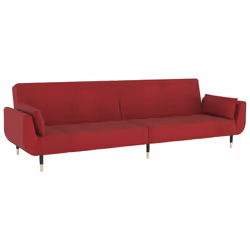 VidaXL 337587 divano Rosso - Vista aggiuntiva 4