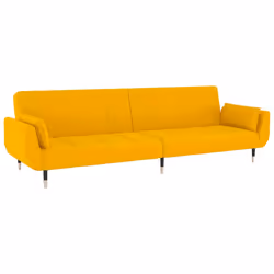 VidaXL 337589 divano Giallo - Vista aggiuntiva 4