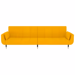 VidaXL 337589 divano Giallo - Vista aggiuntiva 5