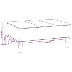 VidaXL 337747 Pouff - Vista aggiuntiva 7
