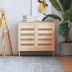 Vidaxl - Ante con Design a Lamelle 2 pz 61,5x39,4 cm in Legno di Pino 9720
