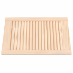 vidaXL Ante con Design a Lamelle 4 pz 61,5x39,4 cm in Legno di Pino - Vista aggiuntiva 3