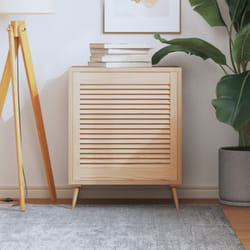 Anta con Design a Lamelle 61,5x59,4 cm in Legno di Pino vidaXL 7636