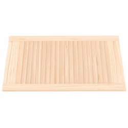 vidaXL Ante con Design a Lamelle 2 pz 69x39,4 cm in Legno di Pino - Vista aggiuntiva 3