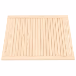 vidaXL Ante con Design a Lamelle 2 pz 69x59,4 cm in Legno di Pino - Vista aggiuntiva 3