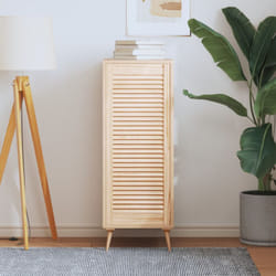 vidaXL Anta con Design a Lamelle 99,3x39,4 cm in Legno di Pino