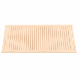 vidaXL Ante con Design a Lamelle 4 pz 99,3x49,4 cm in Legno di Pino - Vista aggiuntiva 3