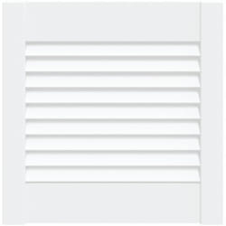 Vidaxl - Anta con Design a Lamelle Bianca 39,5x39,4 cm in Legno di Pino