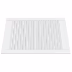 vidaXL Anta a Lamelle Bianca 69x49,4 cm in Legno di Pino - Vista aggiuntiva 3