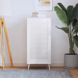 Questa anta in legno con design a lamelle è la scelta perfetta se desiderate un elemento d'accento o per migliorare il flusso ...