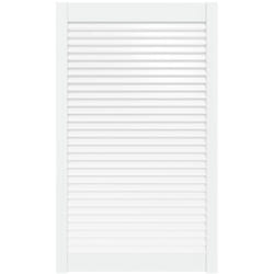 Vidaxl - Anta a Lamelle Bianca 99,3x59,4 cm in Legno di Pino