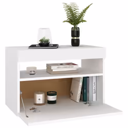 VidaXL 3082775 comodino Bianco - Vista aggiuntiva 7