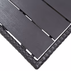 VidaXL 316585 tavolo da esterno Nero - Vista aggiuntiva 5