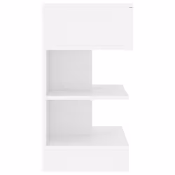 VidaXL 808648 comodino Bianco - Vista aggiuntiva 6