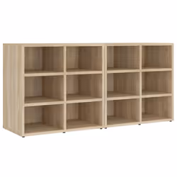 vidaXL Scarpiere 2 pz Rovere Sonoma 52,5x30x50 cm - Vista aggiuntiva 2